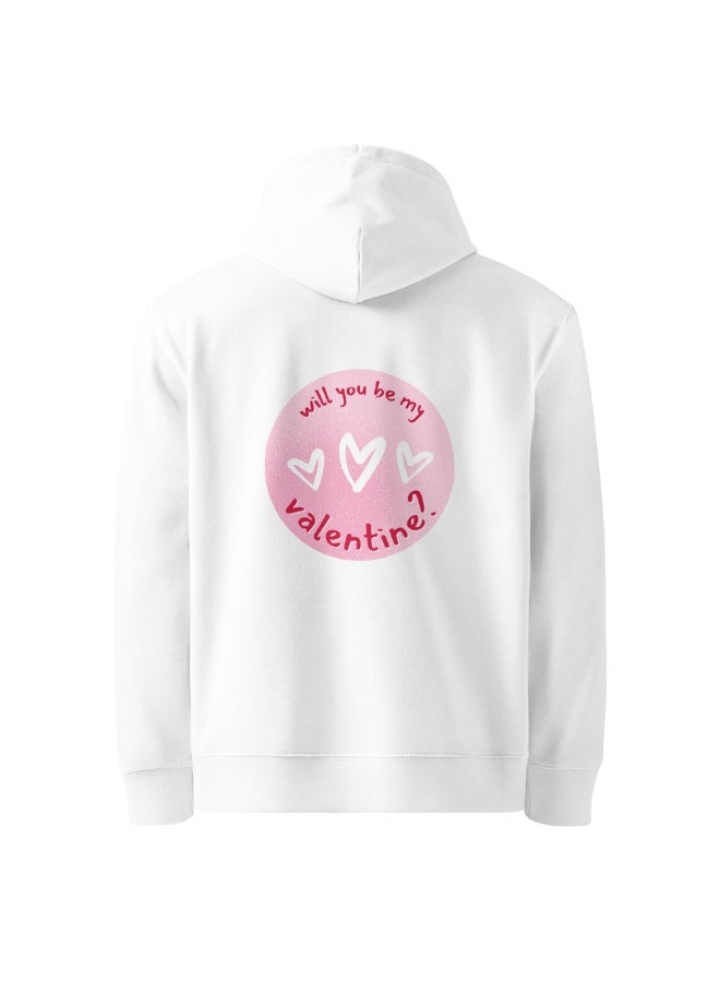Valentines Day Hoodie with Kangaroo Pockets - Image 1